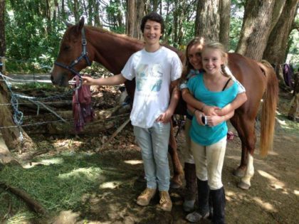 Saddle Club horse Riding lessons Byron Bay